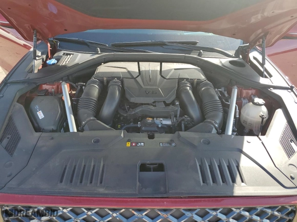 2023 Genesis GV70 3.5T Sport with VIN KMUMCDTC0PU115865, listed as a Copart auction lot 73735854 with 34,001 mi miles and Salvage Title. Bid and sale history available at carsss.com. Image 13.
