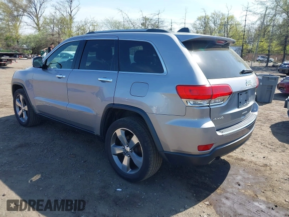 2014 Jeep Grand Cherokee Limited with VIN 1C4RJFBG7EC395138, listed as a IAAI auction lot 42117356 with 202,995 mi miles. Bid and sale history available at carsss.com. Image 3.
