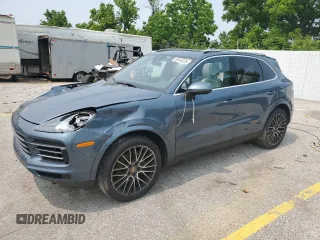 2019 Porsche Cayenne with VIN WP1AA2AY0KDA08398, listed as a Copart auction lot 59044325 with 75,096 mi miles and Salvage title. Bid and sale history available at DreamBid. Image 1.