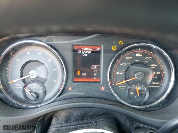 2014 Dodge Charger Police with VIN 2C3CDXAG3EH207883, listed as a Copart auction lot 52554715 with 153,109 mi miles and Salvage Title. Bid and sale history available at carsss.com. Image 9.