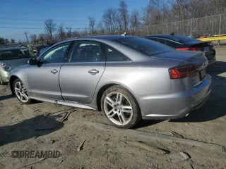 2016 Audi A6 3.0T Premium Plus with VIN WAUFGAFC7GN018017, listed as a Copart auction lot 39428863 with 78,284 mi miles. Bid and sale history available at carsss.com. Image 2.