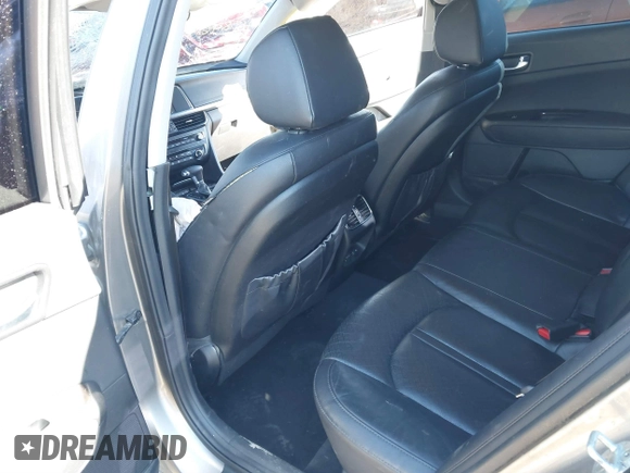 2017 Kia Optima EX with VIN 5XXGU4L36HG143321, listed as a IAAI auction lot 41589617 with 116,972 mi miles. Bid and sale history available at carsss.com. Image 8.