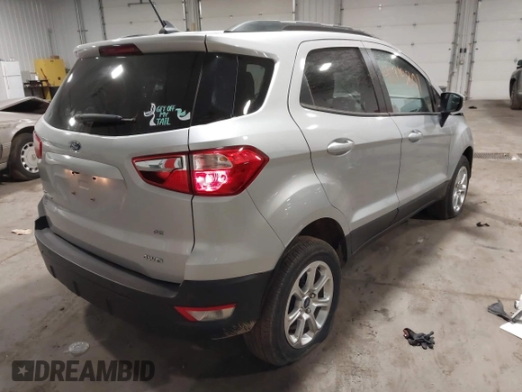 2019 Ford EcoSport SE with VIN MAJ6S3GLXKC307981, listed as a IAAI auction lot 41915801 with 31,998 mi miles. Bid and sale history available at carsss.com. Image 4.