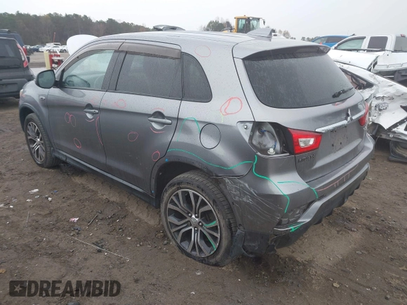 2018 Mitsubishi Outlander Sport ES 2.0 with VIN JA4AR3AU2JU020753, listed as a IAAI auction lot 40799744 with 99,223 mi miles. Bid and sale history available at carsss.com. Image 3.