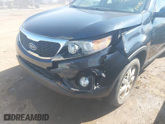 2012 Kia Sorento LX with VIN 5XYKT4A67CG247010, listed as a IAAI auction lot 42028544 with 223,389 mi miles. Bid and sale history available at carsss.com. Image 6.