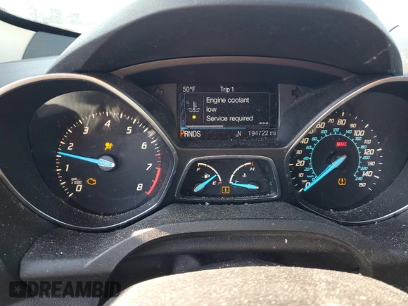 2013 Ford Escape SEL with VIN 1FMCU9HX4DUB98180, listed as a Copart auction lot 53693505 with 194,722 mi miles and Salvage Title. Bid and sale history available at carsss.com. Image 9.