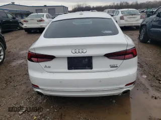 2018 Audi A5 Sportback Premium Plus with VIN WAUBNCF59JA104364, listed as a Copart auction lot 47517683 with 49,284 mi miles. Bid and sale history available at carsss.com. Image 6.