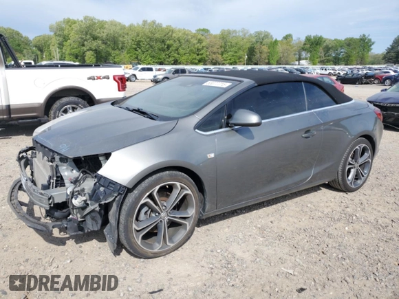 2017 Buick Cascada Premium с VIN W04WH3N56HG097307, выставлен на аукционе Copart как лот 53077715 с пробегом 111 618 миль миль и Списание • Salvage title. История ставок и продаж доступна на DreamBid. Изображение 1.
