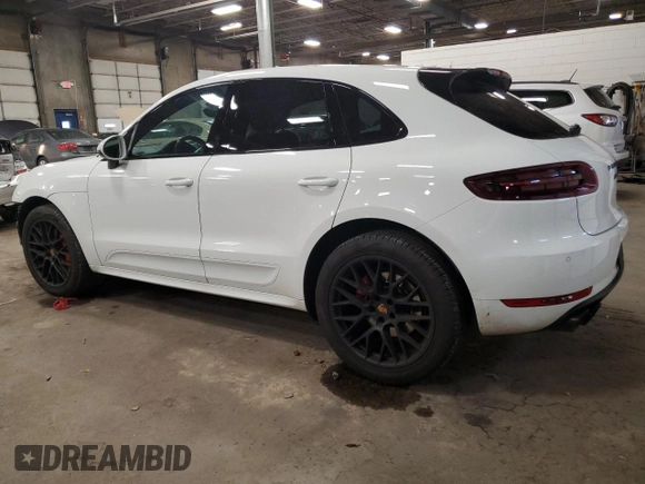 2017 Porsche Macan GTS with VIN WP1AG2A53HLB53891, listed as a Copart auction lot 88149965 with 77,180 mi miles and Salvage Title. Bid and sale history available at carsss.com. Image 2.