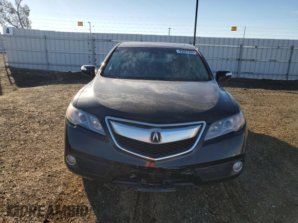 2015 Acura RDX Tech Pkg with VIN 5J8TB3H50FL007449, listed as a Copart auction lot 83007394 with 73,599 mi miles and Salvage Title. Bid and sale history available at carsss.com. Image 5.