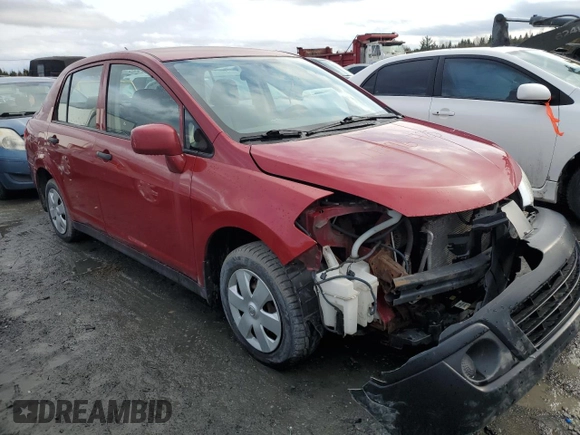 2009 Nissan Versa 1.6 with VIN 3N1CC11EX9L443862, listed as a Copart auction lot 47964725 with Not provided miles and Salvage title. Bid and sale history available at DreamBid. Image 4.