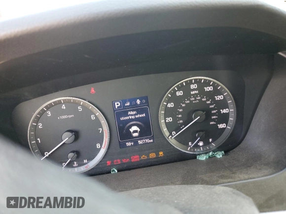 2016 Hyundai Sonata SE with VIN 5NPE24AF9GH323096, listed as a Copart auction lot 87087964 with 52,770 mi miles and Salvage Title. Bid and sale history available at carsss.com. Image 9.