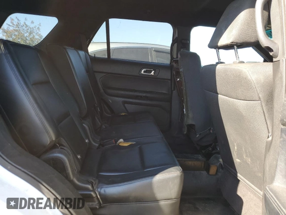 2016 Ford Utility Police Interceptor with VIN 1FM5K8AR9GGB81463, listed as a Copart auction lot 76627934 with 76,851 mi miles and Clean Title. Bid and sale history available at carsss.com. Image 11.