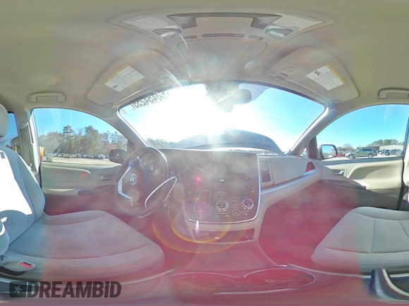 2019 Toyota Sienna LE Auto Access Seat with VIN 5TDKZ3DC0KS973674, listed as a Copart auction lot 50454255 with 99,206 mi miles and Salvage Title. Bid and sale history available at DreamBid. Image 14.