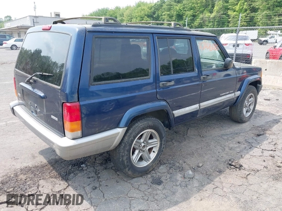 2001 Jeep Cherokee Sport with VIN 1J4FT48S01L604740, listed as a IAAI auction lot 42440685 with 198,284 mi miles and . Bid and sale history available at DreamBid. Image 4.