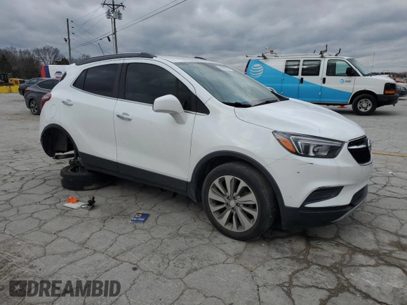 2020 Buick Encore Preferred with VIN KL4CJASBXLB002095, listed as a Copart auction lot 49692885 with 82,510 mi miles and Salvage Title. Bid and sale history available at carsss.com. Image 4.