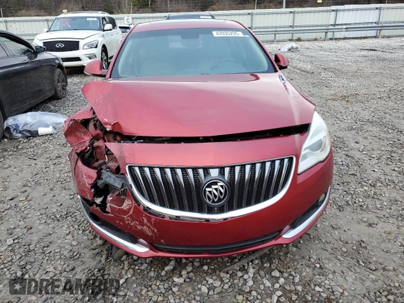 2014 Buick Regal with VIN 2G4GK5EX7E9303409, listed as a Copart auction lot 43935295 with 196,290 mi miles and Salvage title. Bid and sale history available at DreamBid. Image 5.