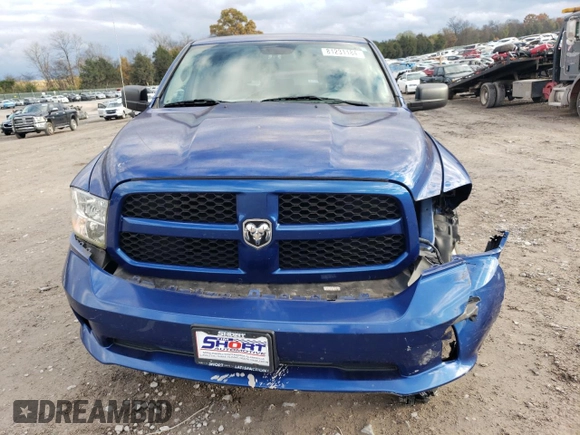 2016 Ram 1500 Tradesman with VIN 1C6RR7FT5GS301862, listed as a Copart auction lot 81231184 with 63,047 mi miles and Salvage title. Bid and sale history available at DreamBid. Image 5.