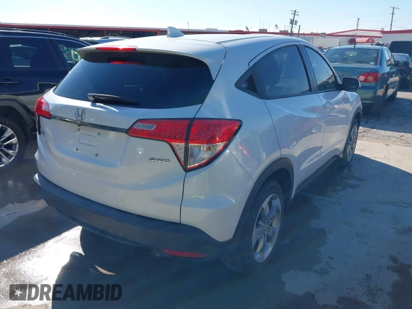 2021 Honda HR-V LX with VIN 3CZRU6H32MM742703, listed as a IAAI auction lot 42225960 with 43,897 mi miles and . Bid and sale history available at DreamBid. Image 4.