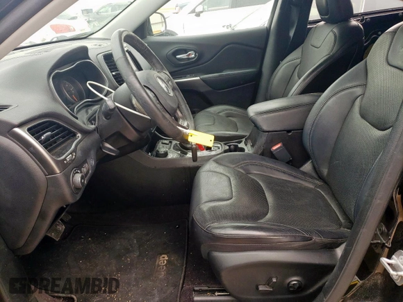 2019 Jeep Cherokee Limited with VIN 1C4PJMDN2KD124128, listed as a Copart auction lot 51630035 with 44,693 mi miles and Salvage Title. Bid and sale history available at carsss.com. Image 7.