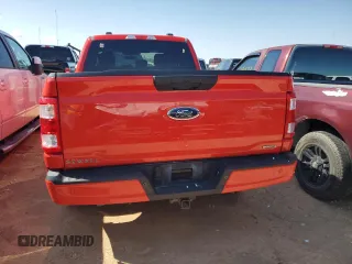 2022 Ford F-150 XL with VIN 1FTEX1CP1NKF06416, listed as a Copart auction lot 86131254 with Not provided miles and Salvage title. Bid and sale history available at DreamBid. Image 6.