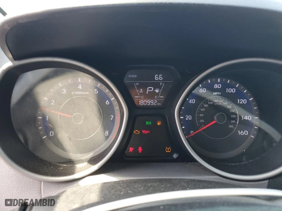 2014 Hyundai Elantra SE with VIN KMHDH4AE1EU142347, listed as a Copart auction lot 50061405 with 180,992 mi miles and Salvage Title. Bid and sale history available at carsss.com. Image 9.