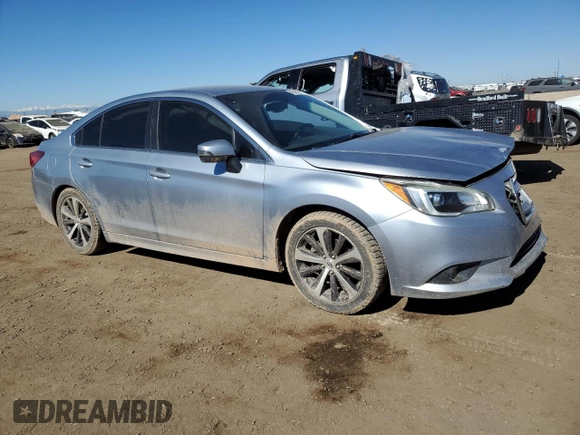 2015 Subaru Legacy Limited with VIN 4S3BNAJ6XF3062614, listed as a Copart auction lot 46528785 with 130,540 mi miles and Salvage Title. Bid and sale history available at DreamBid. Image 4.