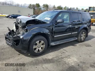 2011 Nissan Pathfinder SV z VIN 5N1AR1NB6BC635361, wystawiony jako Copart lot #49506675 z przebiegiem 162 618 mil mil oraz Szkoda całkowita • Salvage title. Historia ofert i sprzedaży dostępna na DreamBid. Obrazek 1.