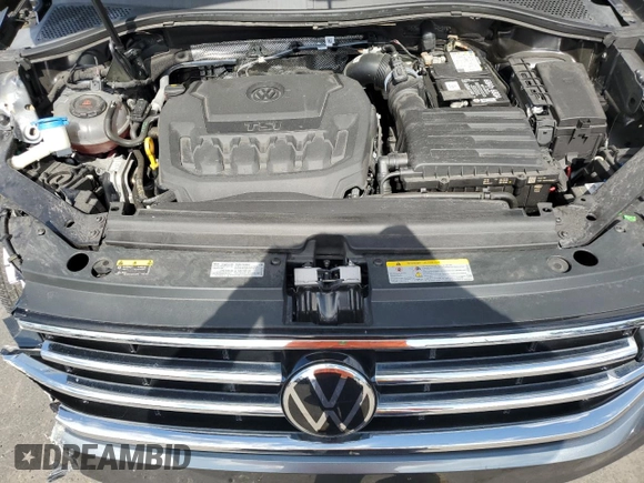 2022 Volkswagen Tiguan S with VIN 3VV1B7AX5NM138710, listed as a Copart auction lot 55900645 with 16,837 mi miles and Salvage title. Bid and sale history available at DreamBid. Image 12.