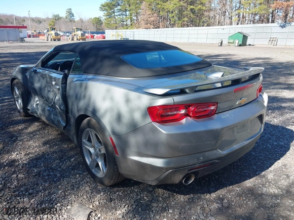 2023 Chevrolet Camaro 1LT with VIN 1G1FB3DX2P0132161, listed as a IAAI auction lot 41729733 with 48,082 mi miles. Bid and sale history available at carsss.com. Image 3.