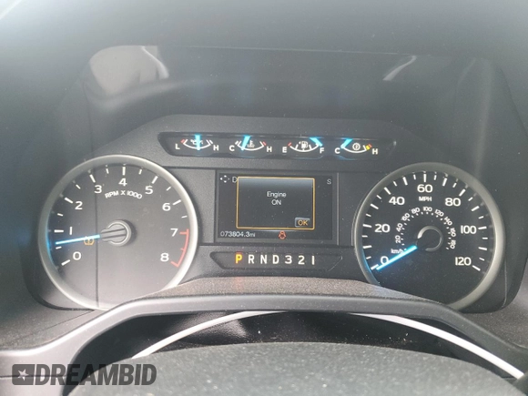 2015 Ford F-150 XLT with VIN 1FTEX1E81FFB75384, listed as a Copart auction lot 57275155 with 73,804 mi miles and Clean title. Bid and sale history available at DreamBid. Image 9.
