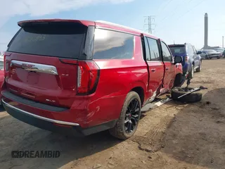 2023 GMC Yukon XL SLT z VIN 1GKS2GKDXPR314163, wystawiony jako IAAI lot #41716933 z przebiegiem 42 963 mil mil oraz . Historia ofert i sprzedaży dostępna na DreamBid. Obrazek 4.