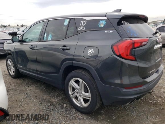 2018 GMC Terrain SLE with VIN 3GKALMEX5JL126355, listed as a Copart auction lot 49701245 with 88,007 mi miles and Salvage Title. Bid and sale history available at carsss.com. Image 2.