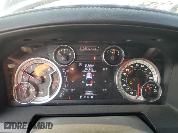 2016 Ram 1500 Laramie z VIN 1C6RR7NM7GS187230, wystawiony jako Copart lot #69066564 z przebiegiem 109 991 mil mil oraz Szkoda całkowita • Salvage title. Historia ofert i sprzedaży dostępna na DreamBid. Obrazek 9.