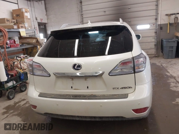 2011 Lexus RX 450h with VIN JTJBC1BA3B2037513, listed as a IAAI auction lot 41375808 with 224,604 mi miles and . Bid and sale history available at DreamBid. Image 16.