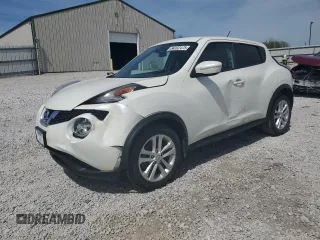 2015 Nissan Juke S with VIN JN8AF5MR6FT510843, listed as a Copart auction lot 54132475 with 110,254 mi miles and Salvage title. Bid and sale history available at DreamBid. Image 1.