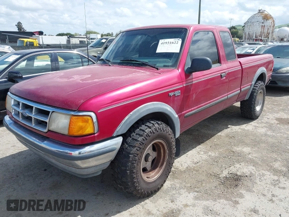 1994 Ford Ranger Splash z VIN 1FTCR15X3RPB69674, wystawiony jako IAAI lot #41931622 z przebiegiem 144 828 mil mil oraz . Historia ofert i sprzedaży dostępna na DreamBid. Obrazek 2.
