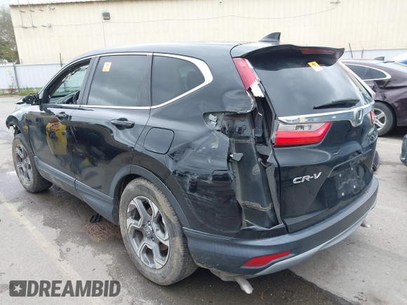 2019 Honda CR-V EX-L with VIN 5J6RW1H86KA005197, listed as a IAAI auction lot 41802369 with 100,807 mi miles. Bid and sale history available at carsss.com. Image 3.