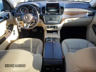 2017 Mercedes-Benz GLS 450 with VIN 4JGDF6EE1HA887438, listed as a Copart auction lot 42875025 with 83,584 mi miles and Salvage Title. Bid and sale history available at DreamBid. Image 8.