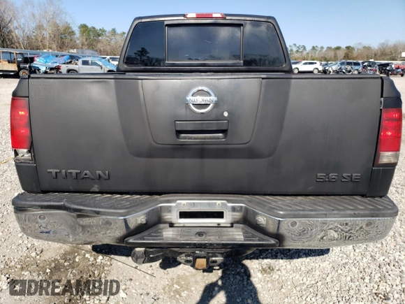 2005 Nissan Titan XE with VIN 1N6AA07A85N508790, listed as a Copart auction lot 46782375 with 159,562 mi miles and Clean Title. Bid and sale history available at DreamBid. Image 6.