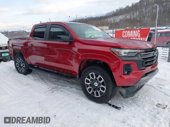 2024 Chevrolet Colorado 4WD Z71 with VIN 1GCPTDEK4R1127526, listed as a IAAI auction lot 41354627 with 8,127 mi miles. Bid and sale history available at carsss.com. Image 1.