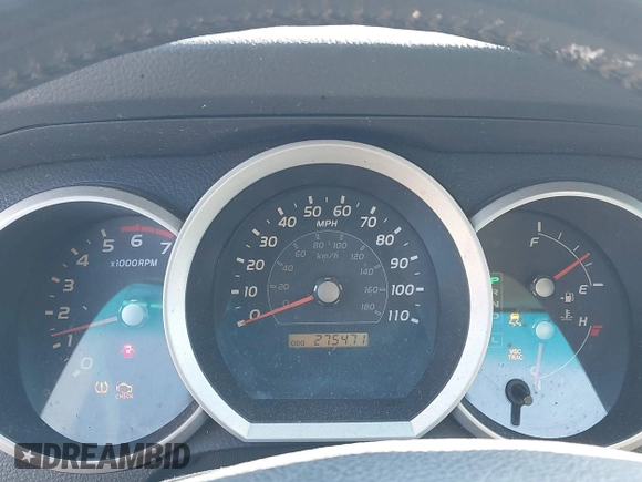 2006 Toyota 4Runner SR5 with VIN JTEZU14R868065579, listed as a IAAI auction lot 41312156 with 275,471 mi miles and . Bid and sale history available at DreamBid. Image 7.