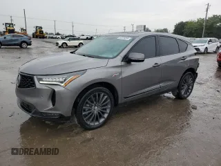 2022 Acura RDX PMC Edition with VIN 5J8TC2H87NL007237, listed as a Copart auction lot 66334554 with 33,773 mi miles and Salvage Title. Bid and sale history available at carsss.com. Image 1.