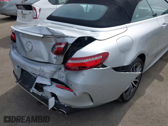 2019 Mercedes-Benz E 53 AMG with VIN WDD1K6BB9KF074877, listed as a IAAI auction lot 41670966 with 53,305 mi miles and . Bid and sale history available at DreamBid. Image 6.