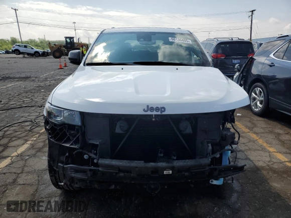 2021 Jeep Grand Cherokee Limited with VIN 1C4RJFBG1MC676253, listed as a Copart auction lot 60130405 with 24,150 mi miles and Salvage title. Bid and sale history available at DreamBid. Image 5.