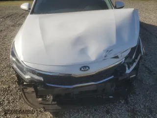 2020 Kia Optima LX with VIN 5XXGT4L37LG438049, listed as a Copart auction lot 51798735 with 107,365 mi miles and Salvage Title. Bid and sale history available at carsss.com. Image 12.