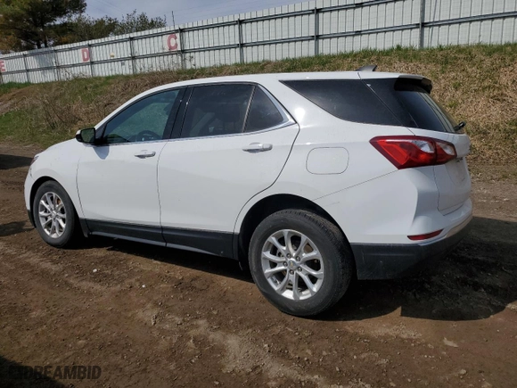 2018 Chevrolet Equinox LT with VIN 2GNAXSEV5J6261429, listed as a Copart auction lot 53780385 with 136,368 mi miles and Clean Title. Bid and sale history available at carsss.com. Image 2.