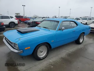 1972 Dodge Dart z VIN LM29H2B462566, wystawiony jako Copart lot #74530374 z przebiegiem 59 901 mil mil oraz Szkoda całkowita • Salvage title. Historia ofert i sprzedaży dostępna na DreamBid. Obrazek 1.