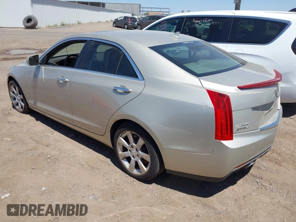 2013 Cadillac ATS Luxury z VIN 1G6AH5R35D0147866, wystawiony jako IAAI lot #42328457 z przebiegiem 142 197 mil mil oraz . Historia ofert i sprzedaży dostępna na DreamBid. Obrazek 3.