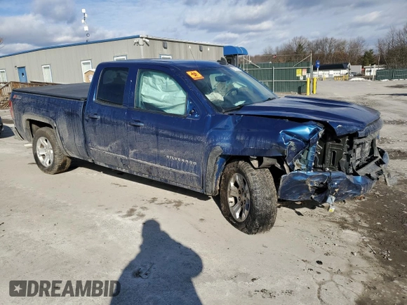 2017 Chevrolet Silverado 1500 LT with VIN 1GCVKREC0HZ318764, listed as a Copart auction lot 87851765 with 93,557 mi miles and Salvage Title. Bid and sale history available at DreamBid. Image 4.